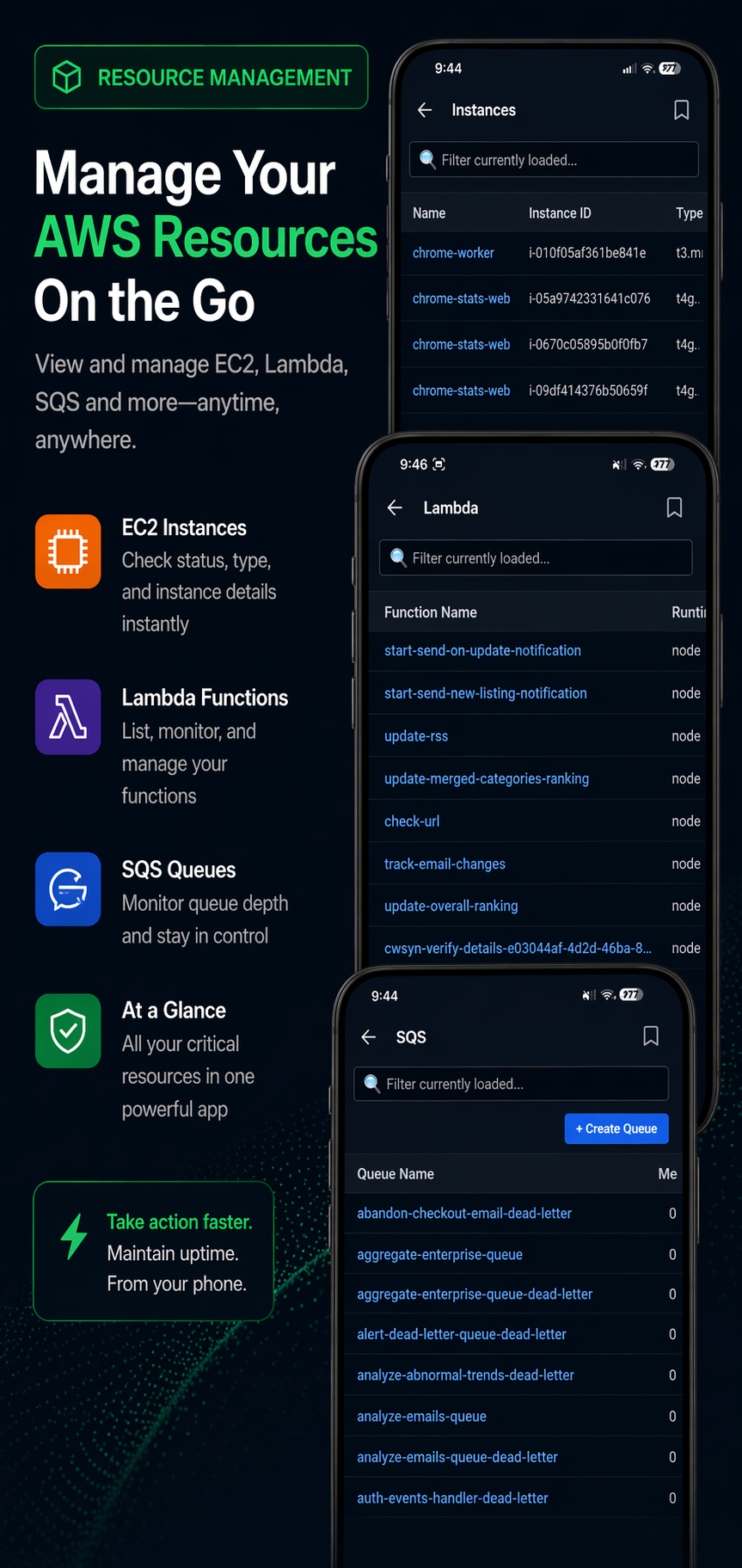 CloudDash Mobile App