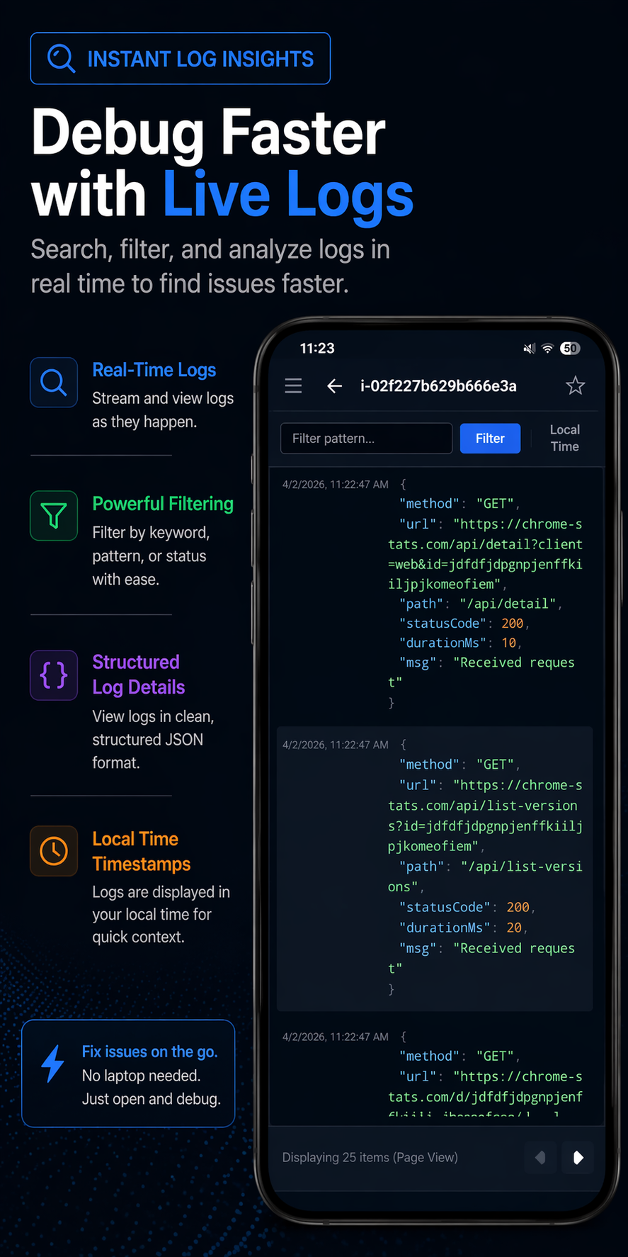 CloudDash Android App